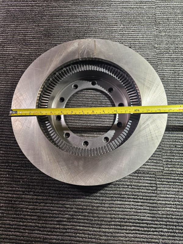 Brake Disc, Plain Surface, Vented JSTPF27110132 For 1990-1991 International 4700 gallery