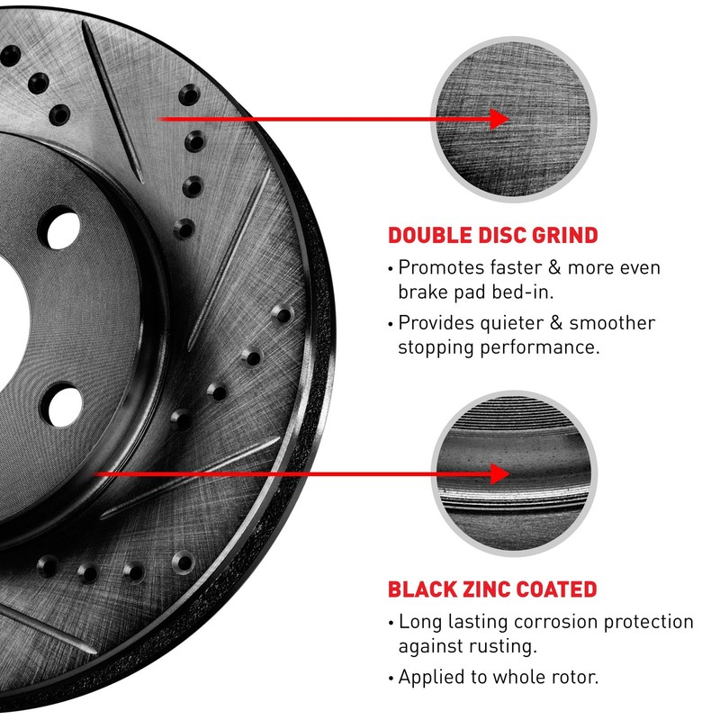 R1 Concepts Whpn1 67000 R1 Concepts Brake Rotor D S Black gallery