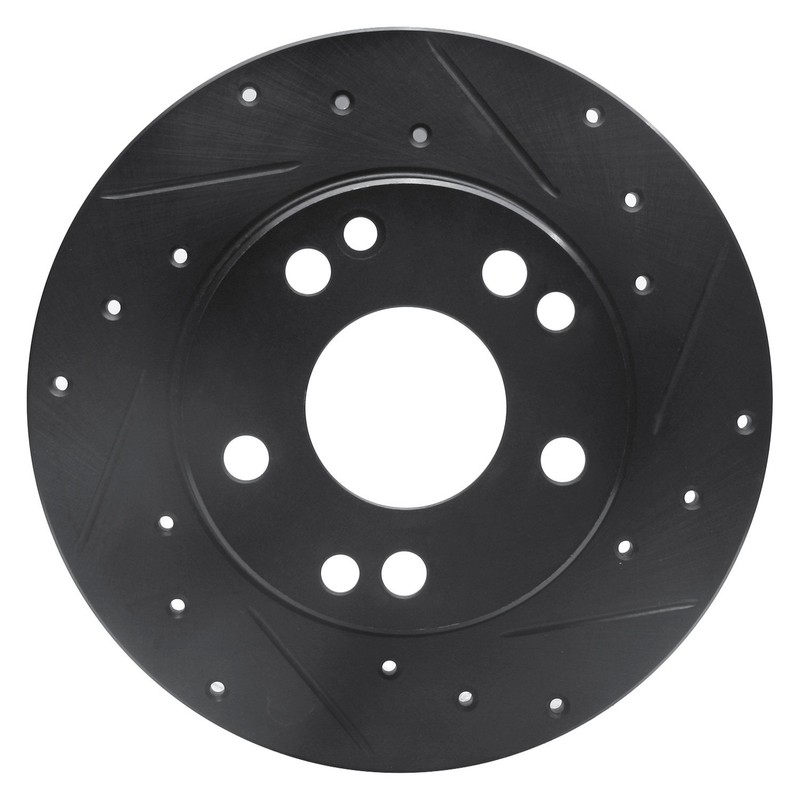 For Mercedes-Benz 190D 84-89 Brake Rotor DFC Premium Drilled & Slotted Front