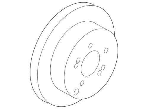 Genuine Kia Rotor 58411-3A300
