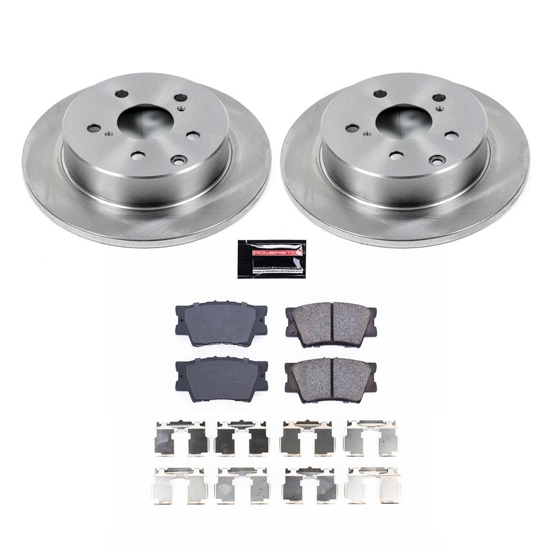Power Stop for 10-12 Lexus HS250h Rear Autospecialty Brake Kit
