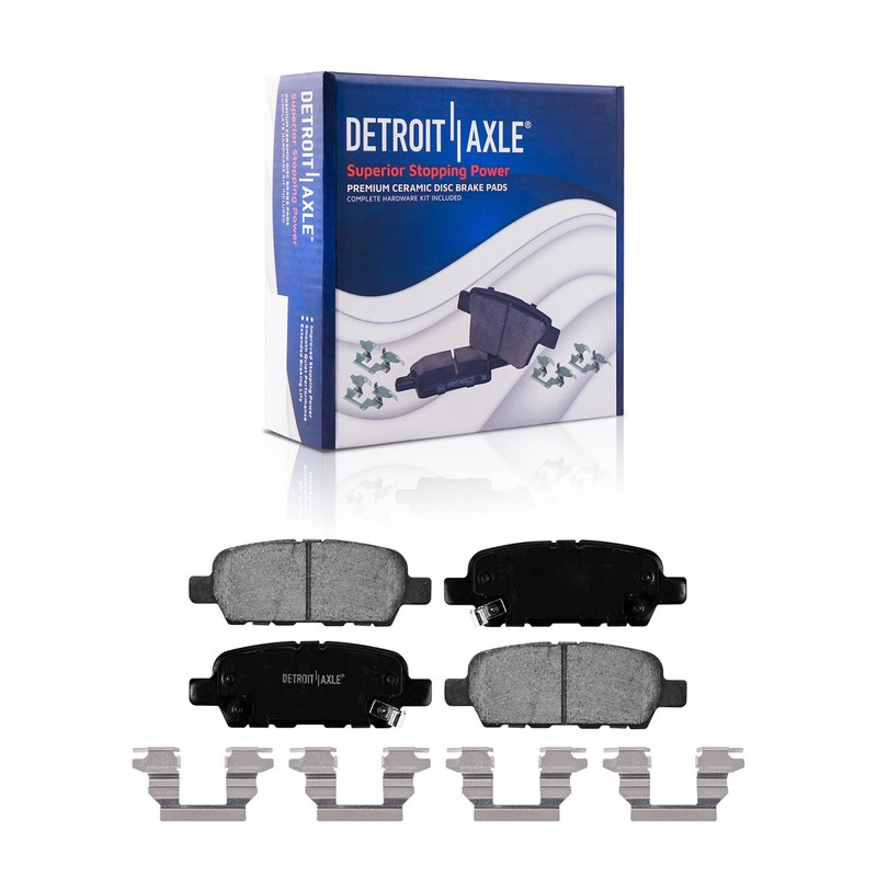 REAR Disc Brake Rotors + Ceramic Brake Pads for Nissan 350Z Rogue Infiniti G35 gallery