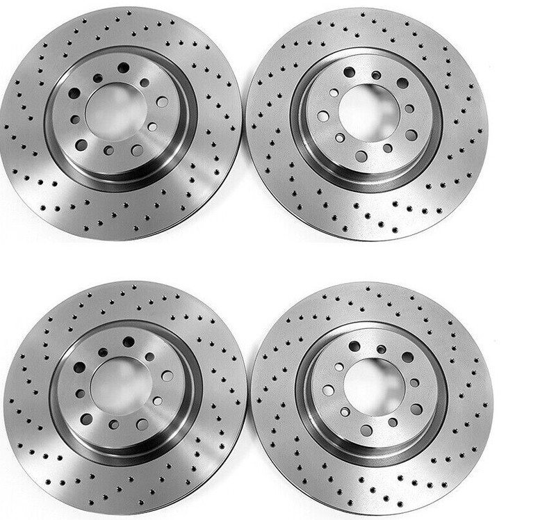 FOR BMW F20 F21 F22 F23 E90 E91 E92 FRONT REAR DRILLED BRAKE DISCS 312MM + 300MM