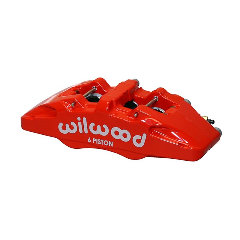 Wilwood For Honda Civic 90-99 Brake Kit Dynapro 6 Hat Drilled 12.19in Red gallery