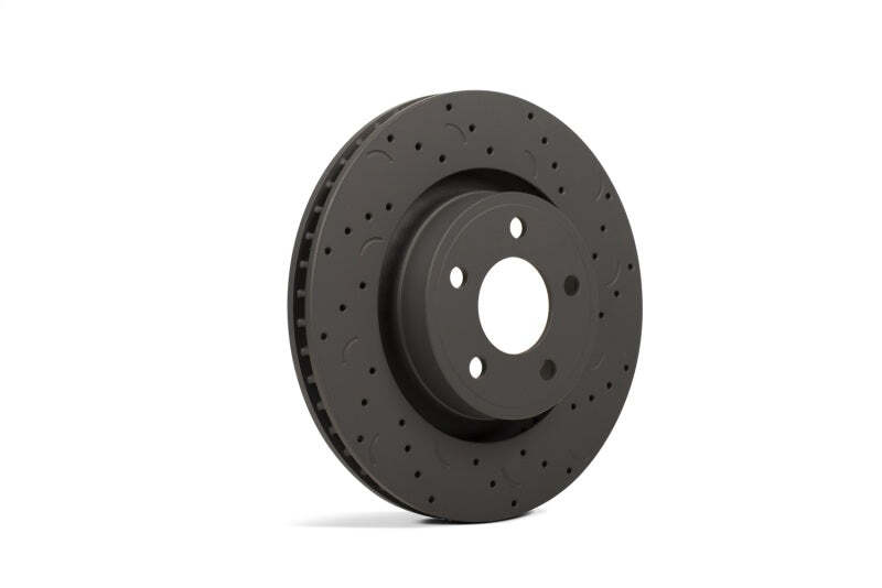Hawk Talon Fits 2009 Subaru Forester Drilled and Slotted Front Brake Rotor Set gallery