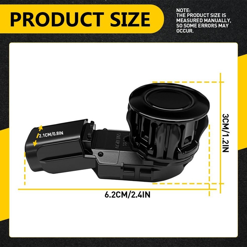 2-20x FRONT REAR ULTRASONIC PARKING SENSOR PDC 6Pin For 2015-2019 Toyota Sequoia gallery