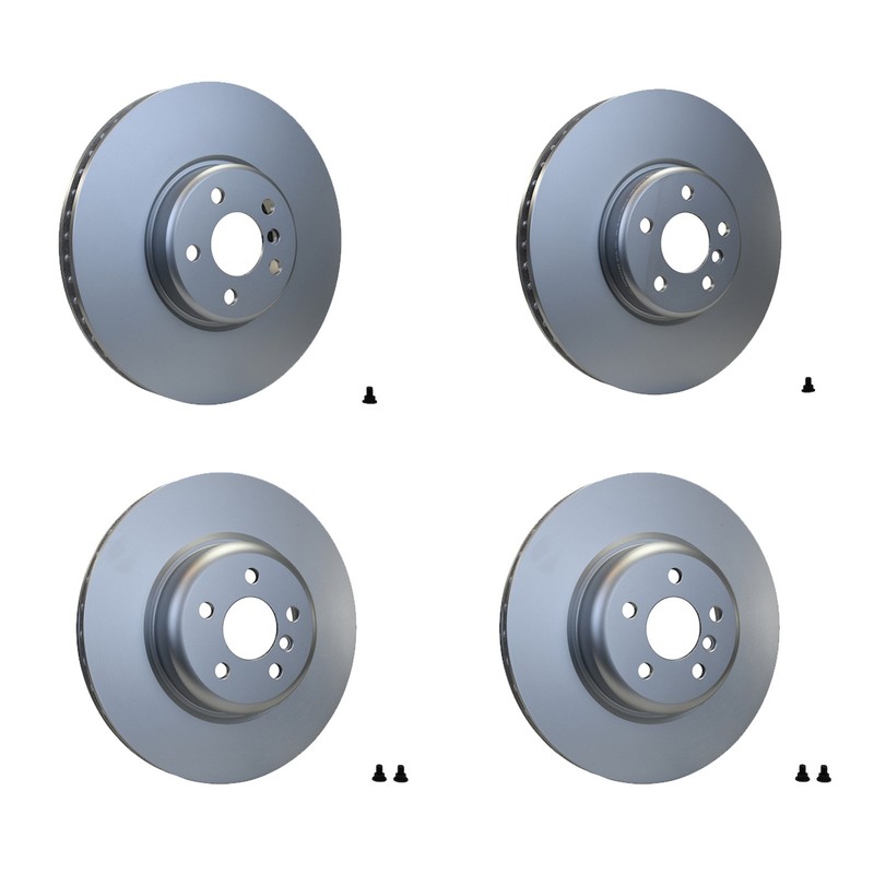 Hella Front 348mm Rear 345mm Rotors Disc Brake Rotor Kit For G42 230i G20 330e
