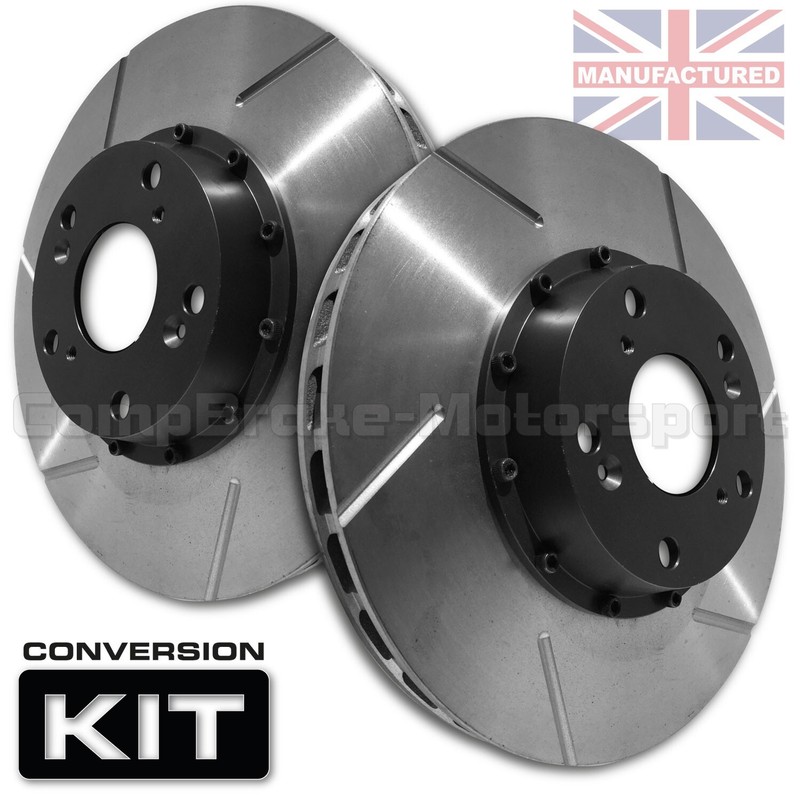 Fits Honda Intera DC5 Front 2-Piece Brake Disc Conversion Kit – 300mm x 25mm