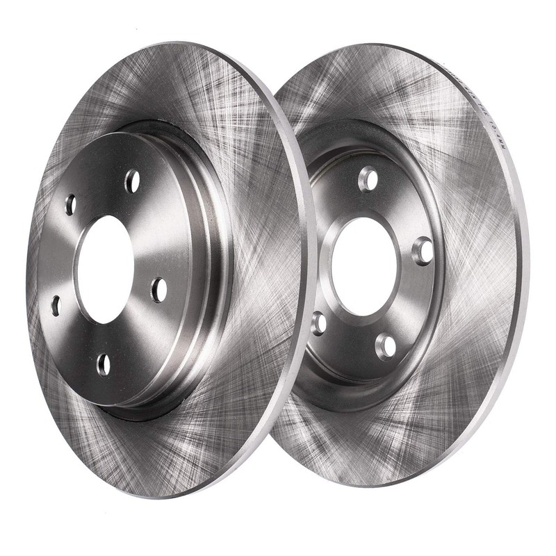 4pc Rear Disc Brake Rotors and Ceramic Pads for 2017 2018 2019 2020 Ford Fusion gallery