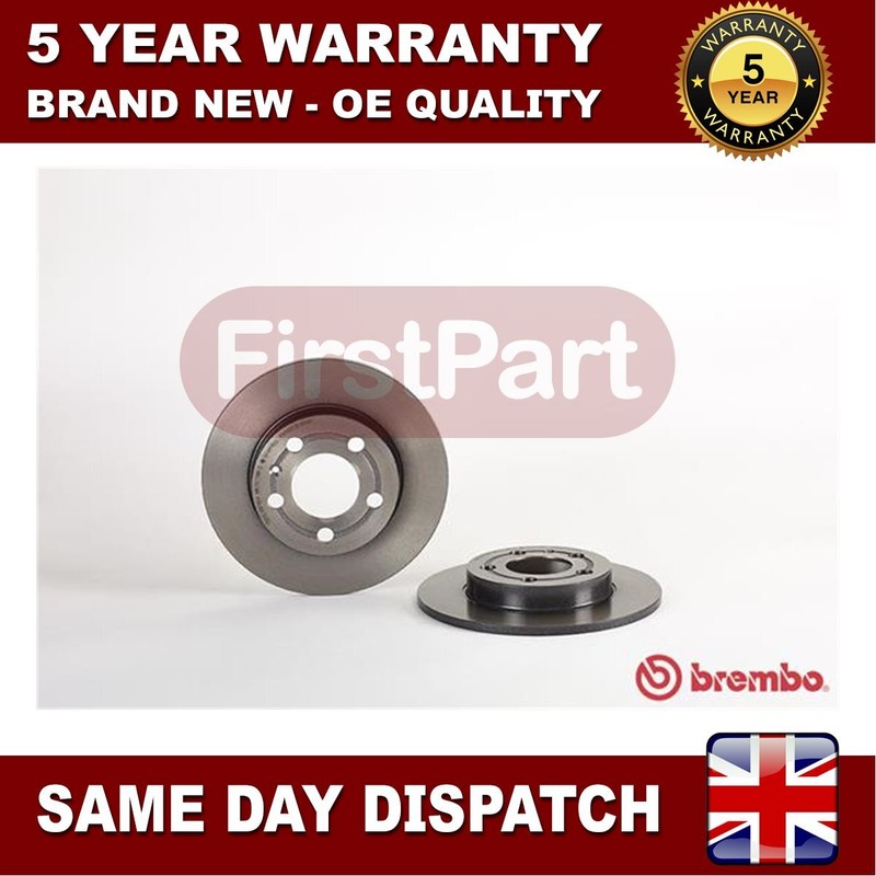 Fits Audi TT 1998-2006 VW Golf 1998-2006 Firstpart Rear Brake Discs 1J0615601D