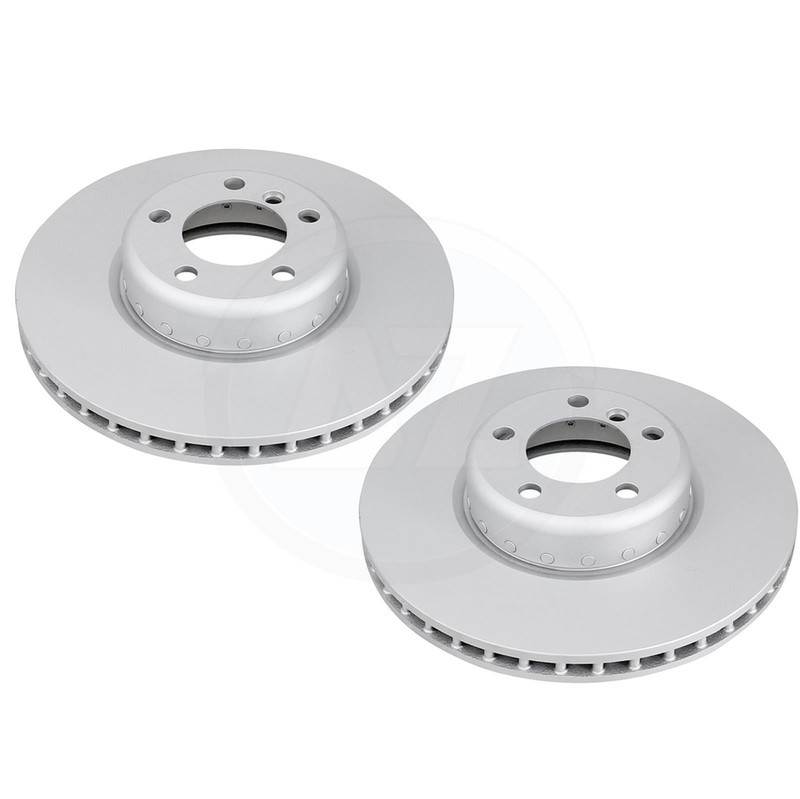 FITS BMW 1/2/3/4 SERIES M SPORT COATED FRONT BRAKE DISCS PAIR 340mm X 30mm gallery