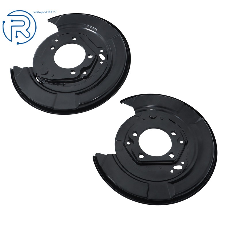 924-373 For Lexus RX330 RX350 RX400H Toyota Highlander 2PCS Brake Dust Shields gallery
