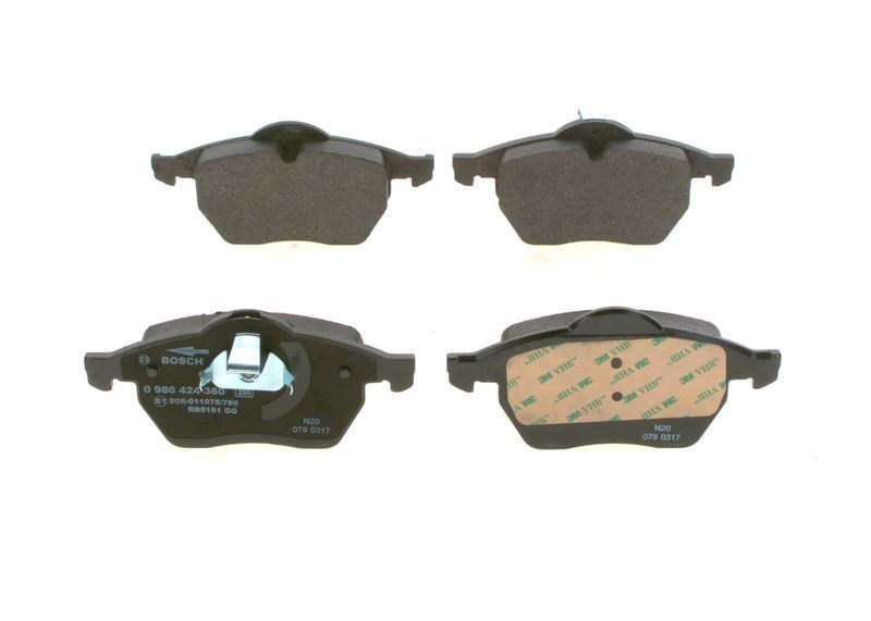 BOSCH Front Brake Disc + Brake Pads Fits Opel Calibra Vectra Vauxhall Calibra gallery