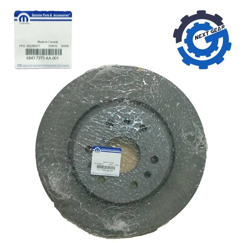 New OEM Mopar Front Disc Brake Rotor for 2022-25 Jeep Grand Wagoneer 68437275AA