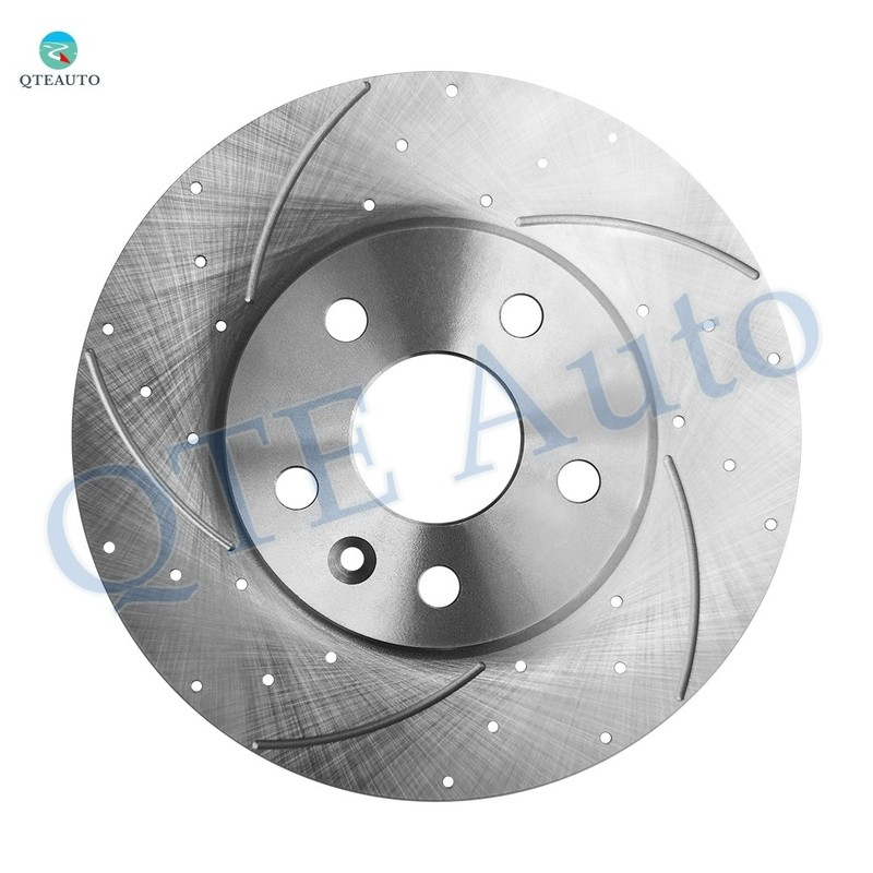 Front 276mm Drilled Slotted Brake Disc Rotors For 2016 Chevrolet Cruze Limited gallery