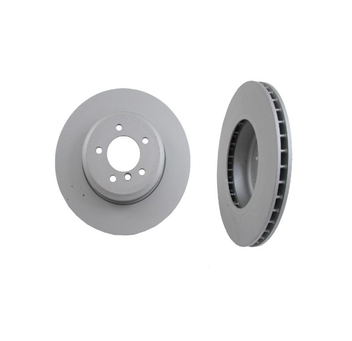 Front & Rear Rotors With Brake Pad Sets For 2004-2010 BMW 5 & 6 Series gallery