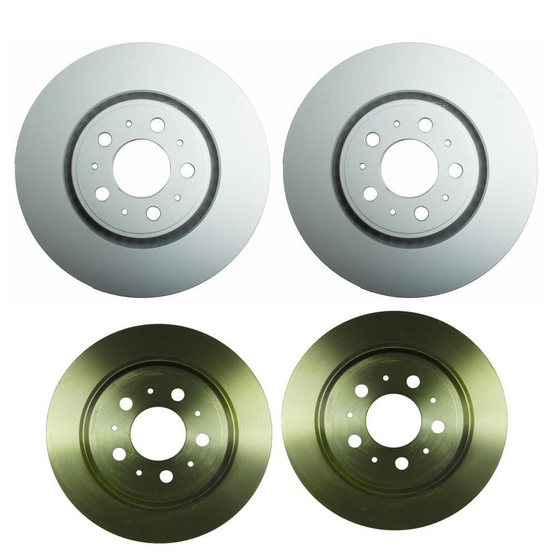 Bosch Disc Brake Rotor Kit Front and Rear 320mm/288mm For Volvo