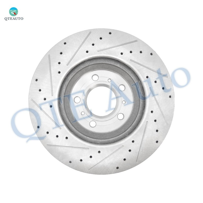 Set 4 Front-Rear Drilled Slotted Disc Brake Rotors To 2006-2008 Chevrolet Impala gallery