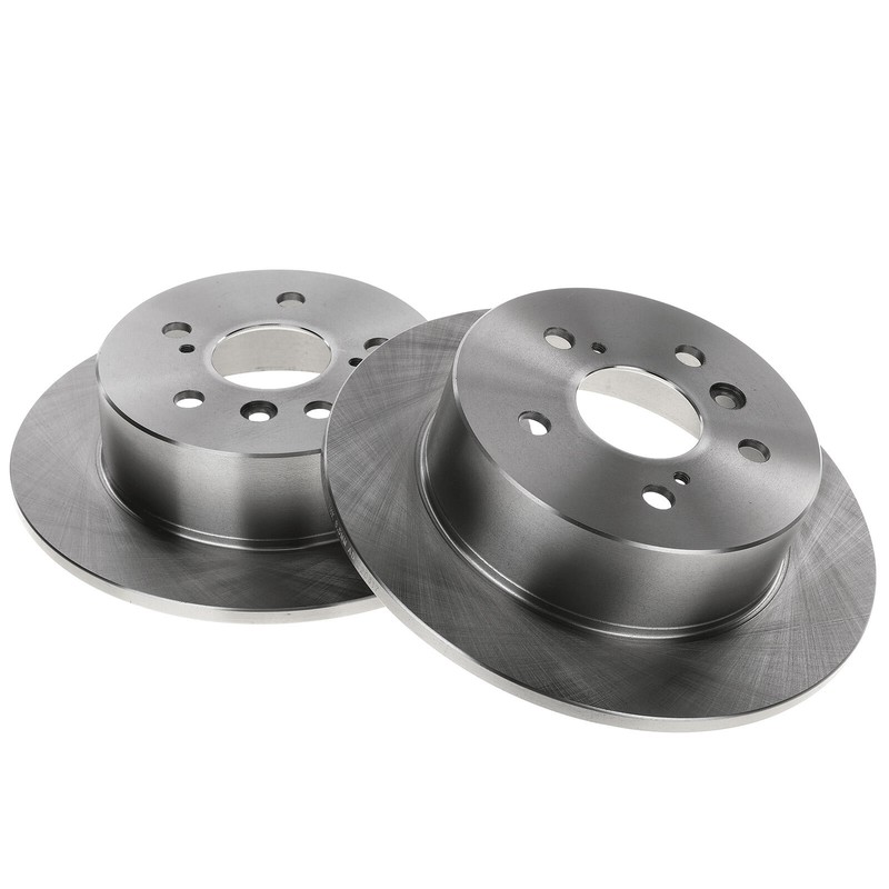 Brake Rotor & Ceramic Brake Pad Front & Rear for Lexus ES350 Toyota Camry Avalon gallery