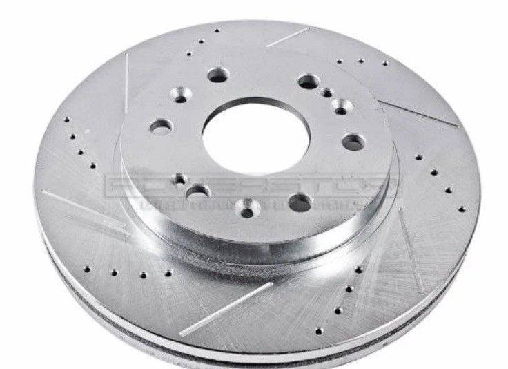 Powerstop Ar8654xl Drilled Slotted Rotrs