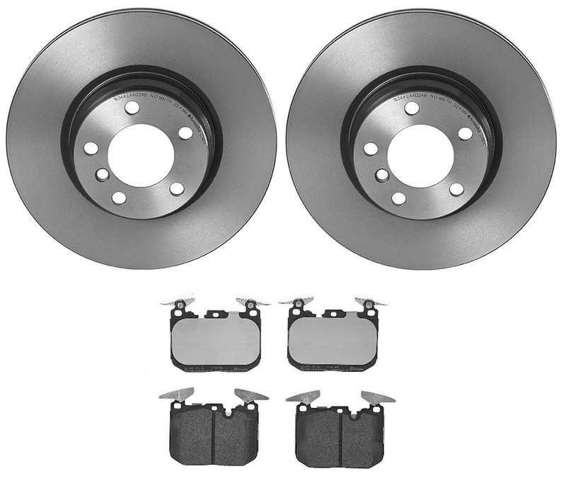 Brembo Front Brake Kit Low-Met Pads 330mm Disc Rotors for BMW F32 F33 F36 2.0 L4