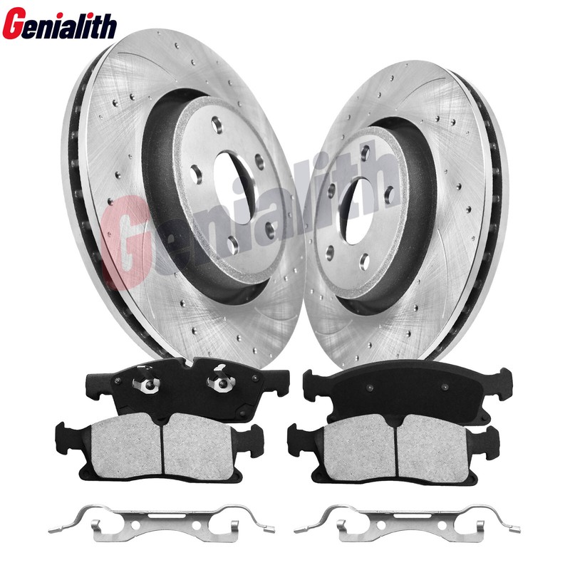 Front Disc Rotors & Brake Pads for 2013 2014 – 2020 Dodge Durango Grand Cherokee