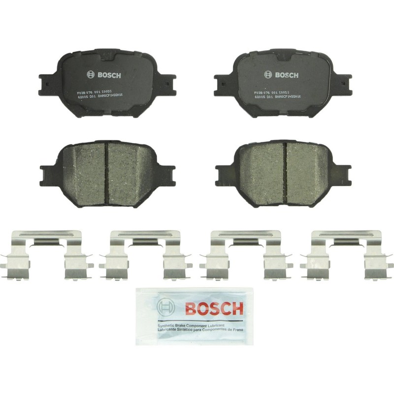 Bosch OEM Front & Rear Ceramic Brake Pads Kit For 2005-2010 Scion tC 9 Yr Warran