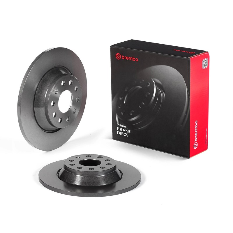 2x Brake Discs Pair Solid Rear 300mm 08.C501.11 Brembo Set 3Q0615601 3Q0615601A gallery