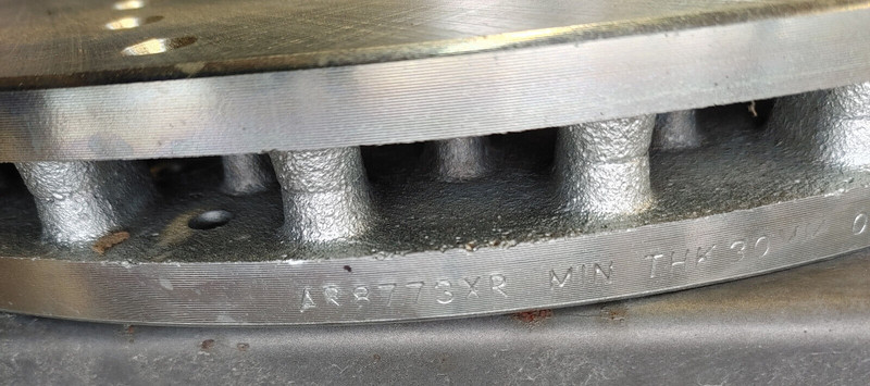 Disc Brake Rotor Set-Front Drilled, Slotted and Zinc Plated Power Stop (G8BG) gallery