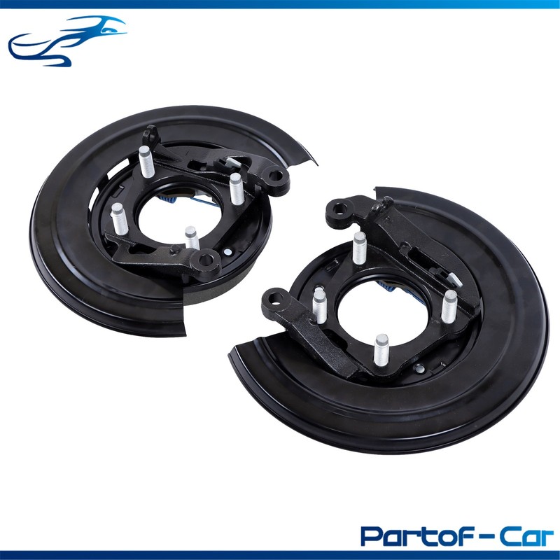 Rear LH & RH Loaded Brake Backing Plate For Ford F550 Super Duty 2011-12 926-273 gallery