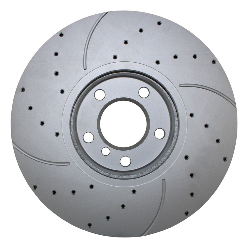 Bison Performance Front Coated Drilled 332mm Brake Disc for BMW E70 F15 E71 F16 gallery