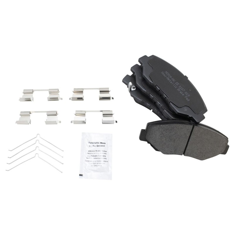 Front Performance & Brake Rotor & Metallic Pad Kit w/Chemicals gallery