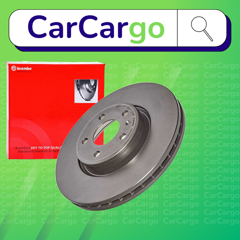 Brembo Front Brake Discs A6 Allroad 50 TDI Mild Hybrid quattro 2018-2024 318mm