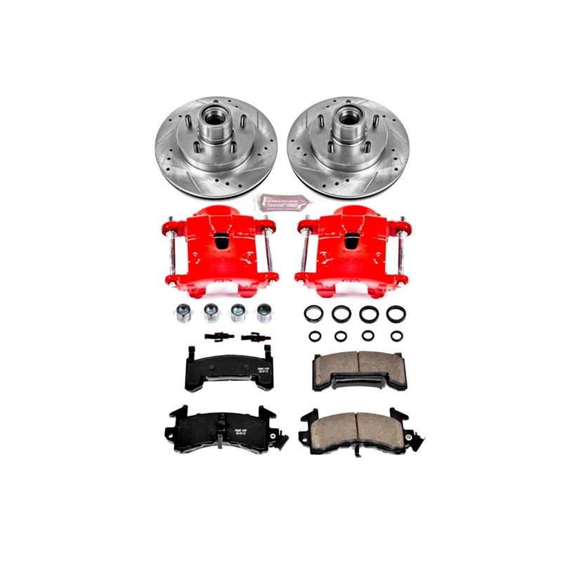 Power Stop KC1482 1-Click Z23 Evolution Sport Brake Kit for 82-92 Chevy Camaro gallery