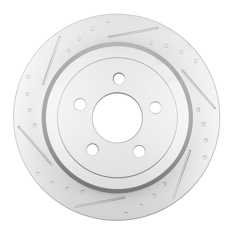2 Rear Brake Rotors Discs Slotted For Jeep Liberty 08-2012 Dodge Nitro 2007-2011 gallery