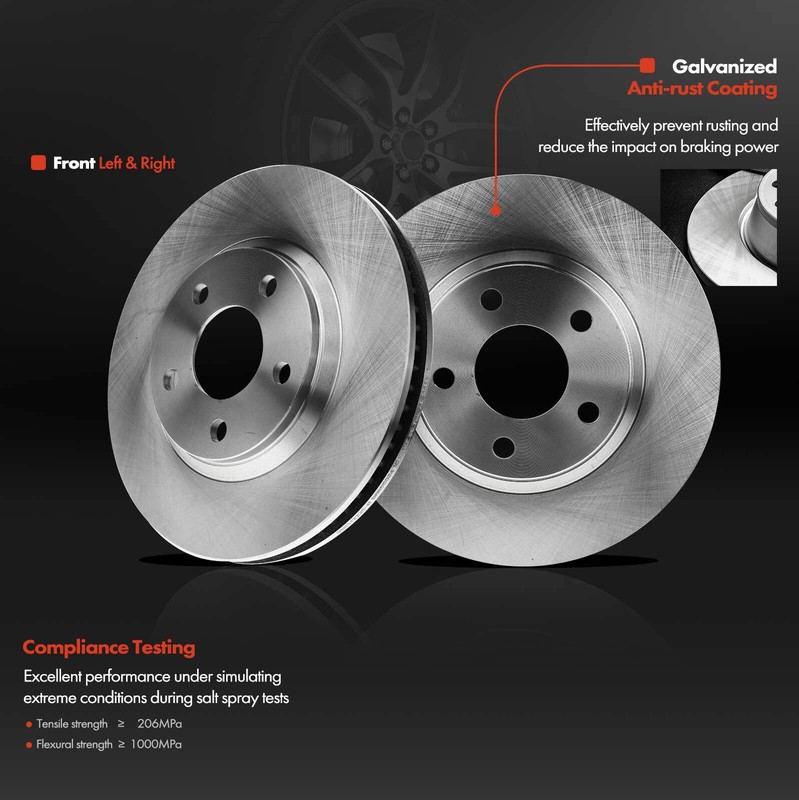Front Disc Brake Rotor for Chevrolet Camaro 98-02 Impala 00-05 Monte Carlo 00-05 gallery
