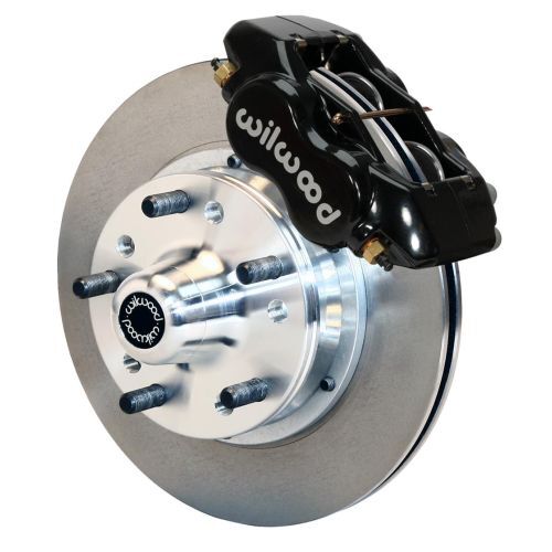 Wilwood 140-11009 Brake System Dynalite Front 4 Piston Caliper 11in Plain Rotor
