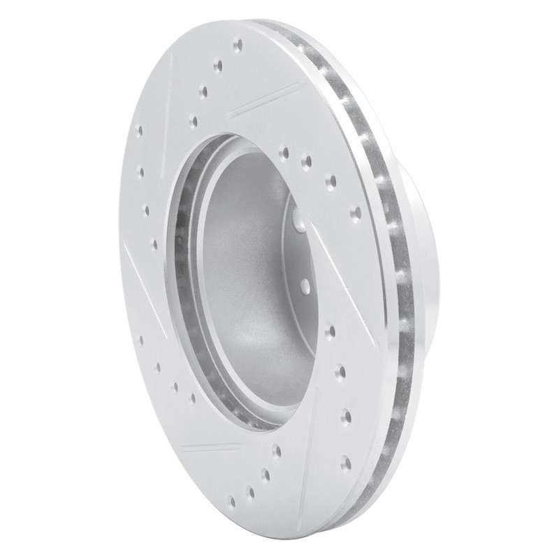 For BMW 320i 1977 DFC Premium Drilled & Slotted Front Passenger Side Brake Rotor gallery