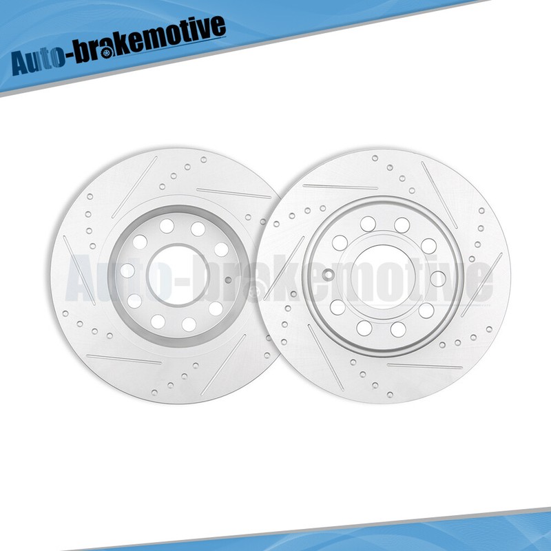 FOR 2015-2017 VOLKSWAGEN GOLF SPORTWAGEN G3000 CASTING REAR BRAKE DISCS ROTORS gallery