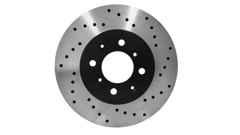 [Front Drill Brake Rotors Ceramic Pad] Fit 2002 Hyundai Elantra Before 10/31/01