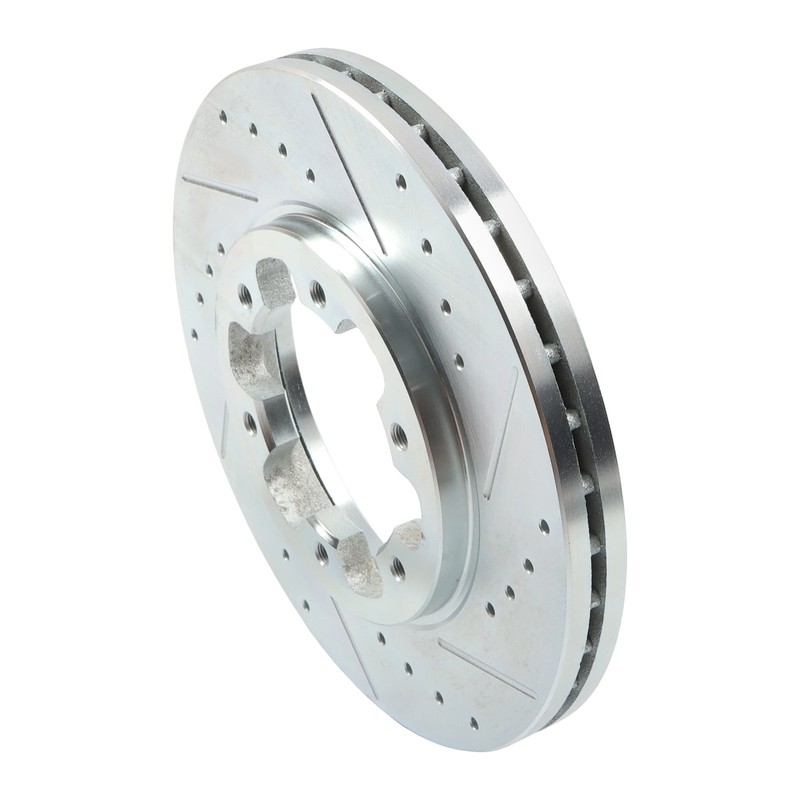 Front Drilled Brake Rotors & Ceramic Pads For Nissan Pickup 1995-1997 2.4L l4 gallery