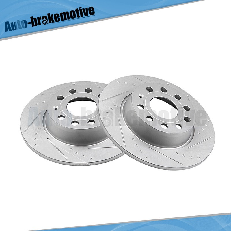FOR 2015-2017 VOLKSWAGEN GOLF SPORTWAGEN G3000 CASTING REAR BRAKE DISCS ROTORS gallery