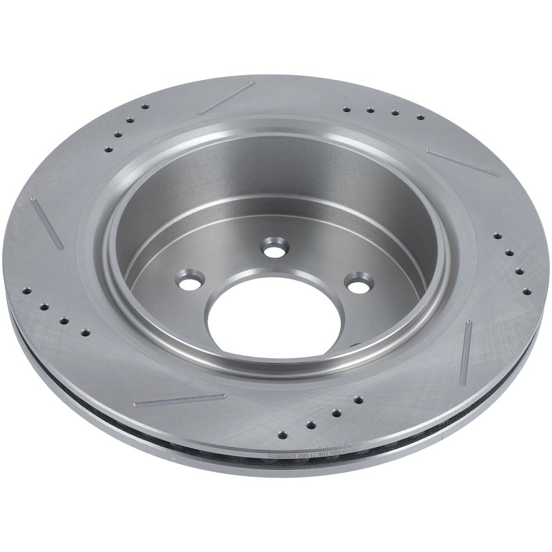 Rear 2X Brake Rotors Fits Ford Lobo F-150 2012 2013 2014 6 Lug Slotted Drilled gallery