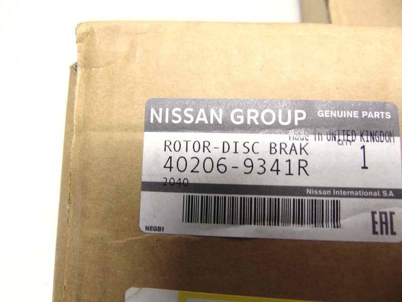 New Genuine Nissan JUKE F16 1.0 HRD10DDT Terrano III 280mm Brake Discs PAIR gallery