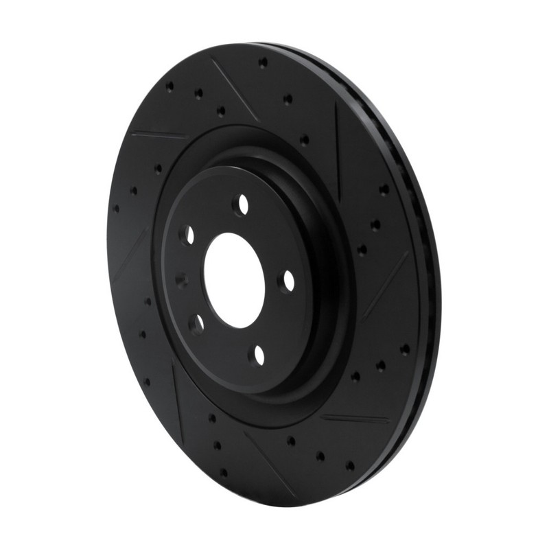 For Audi Q5 2013-2025 Brake Rotor Rear, Passenger Side | Cast Iron | Vented gallery