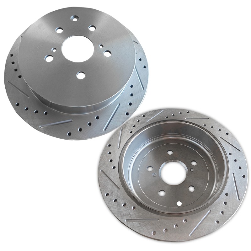 309mm Rear Drilled Brake Rotors Fit Toyota Highlander Sienna/Lexus RX350 RX450h
