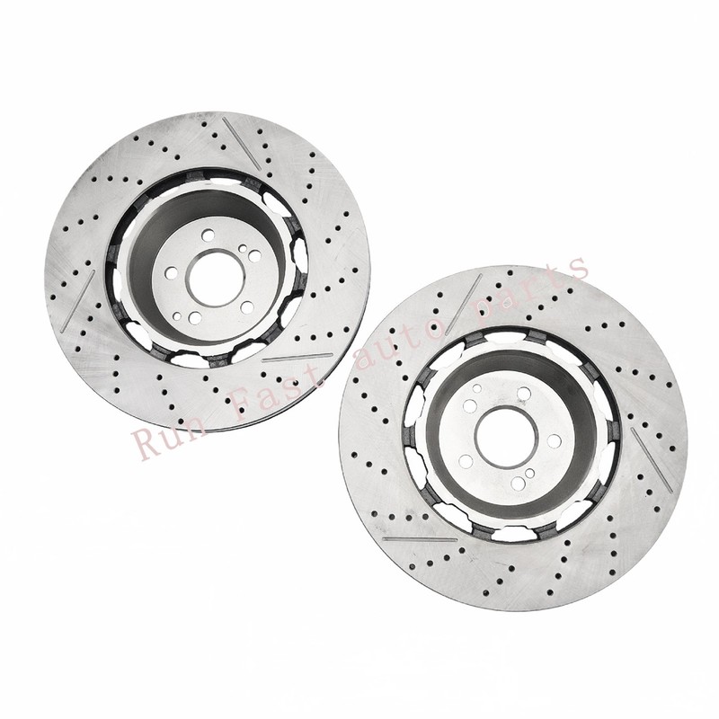 Fit For 2014 2015 2016 2017-2020 Mercedes Benz S63 & S65 AMG Front Brake Disc Ro gallery