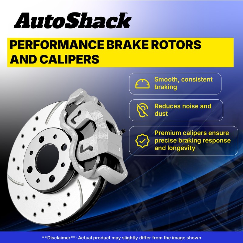 Rear Drilled Slotted Brake Rotors Calipers for Chevrolet, Traverse 2009-2017 gallery