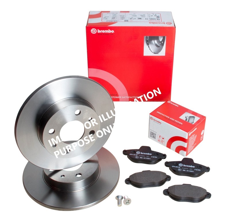FOR SEAT Octavia 2.0 TDI 115 NX BREMBO REAR BRAKE DISCS 272MM & BRAKE PADS SET