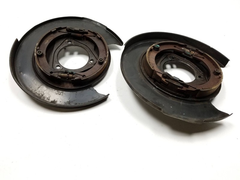 13 14 15 16 GMC Acadia Rear Brake Disc Rotor Guard Left & Right Pair OEM gallery